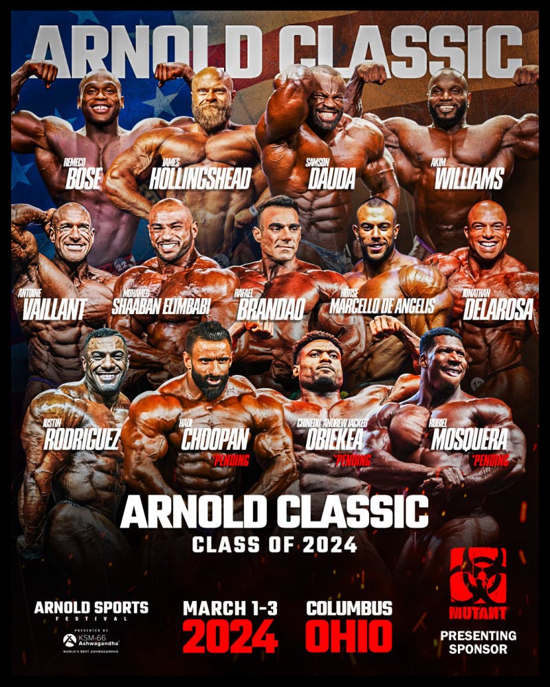 Arnold Classic 2024 in Ohio - Ergebnisse & Resultate