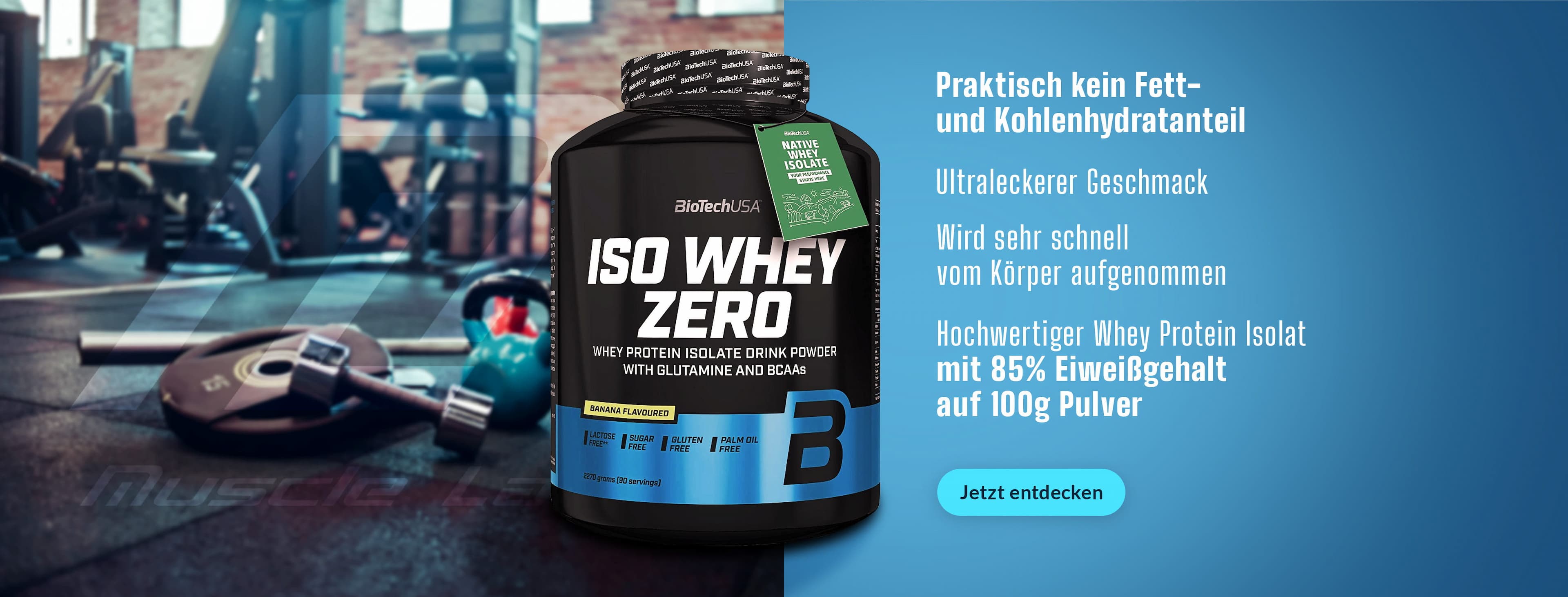 Erfahrungsbericht zu ISO Whey Zero - Review über Geschmack und Löslichkeit!