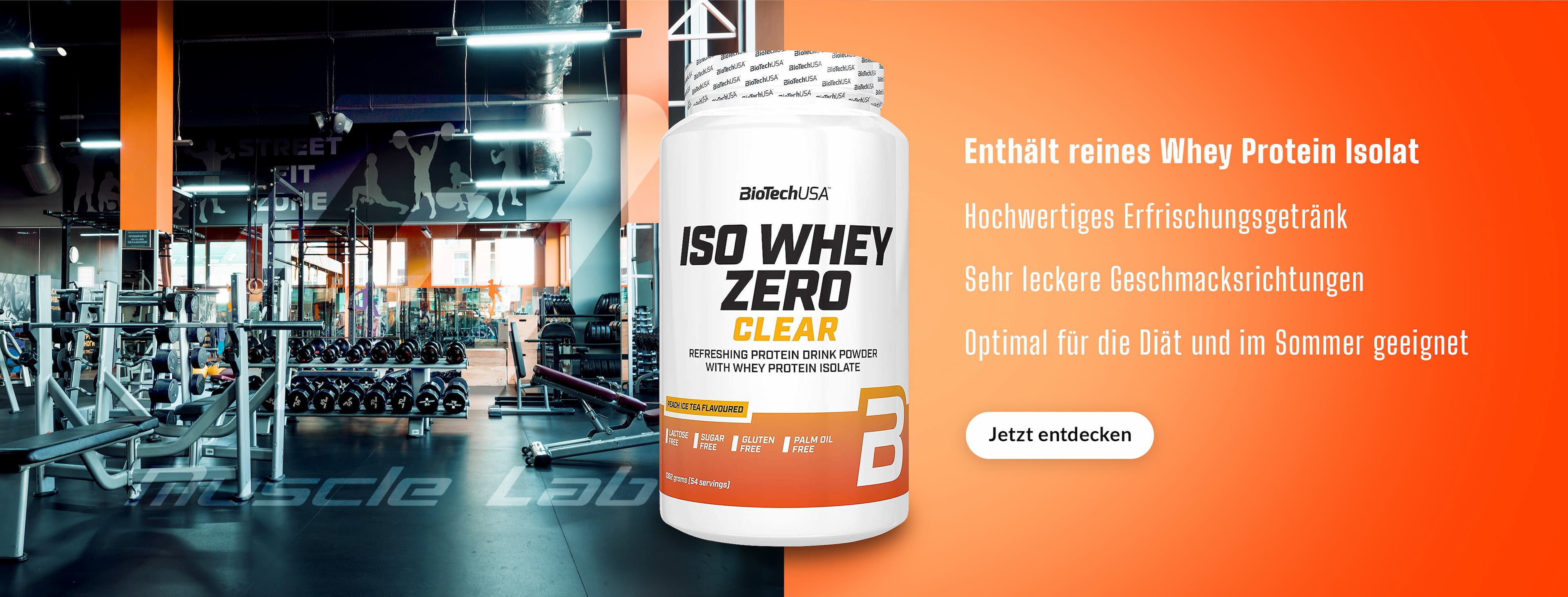 BioTech USA Iso Whey Zero Clear | Muscle Lab
