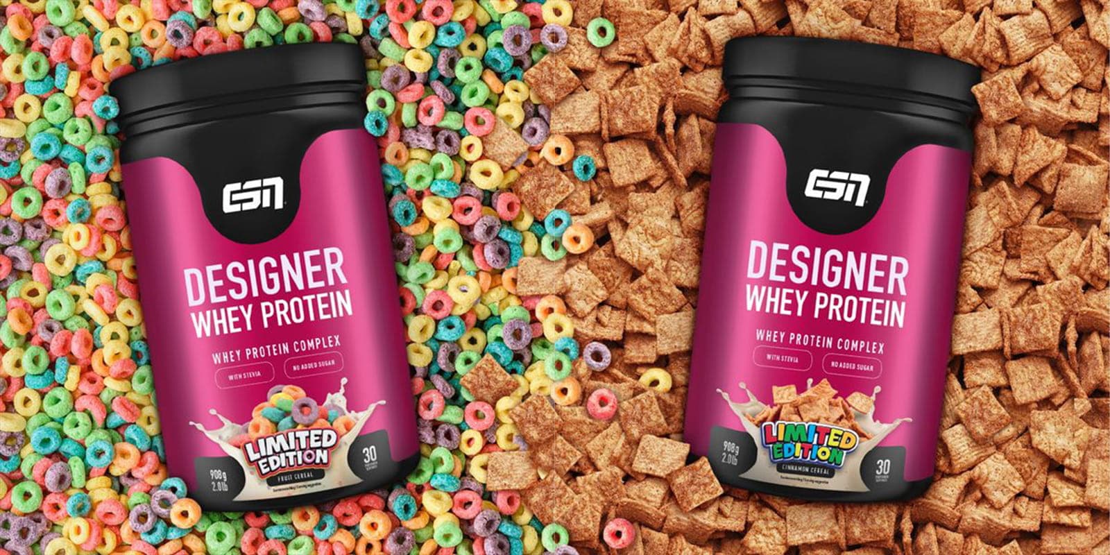 ESN Designer Whey Testbericht - Vorteile der neuen 908g Dose | Laboratório muscular