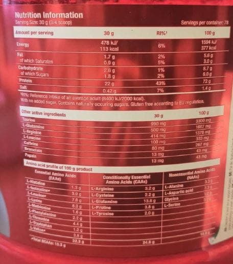 Scitec Nutrition 100% Whey Protein Professional - Erfahrungsbericht (Geschmack: Ice Coffee Flavored)