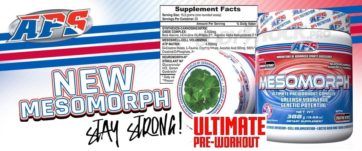 APS Nutrition Mesomorph V4 neue Formel - Stärker als die Vorgängerversion 3?