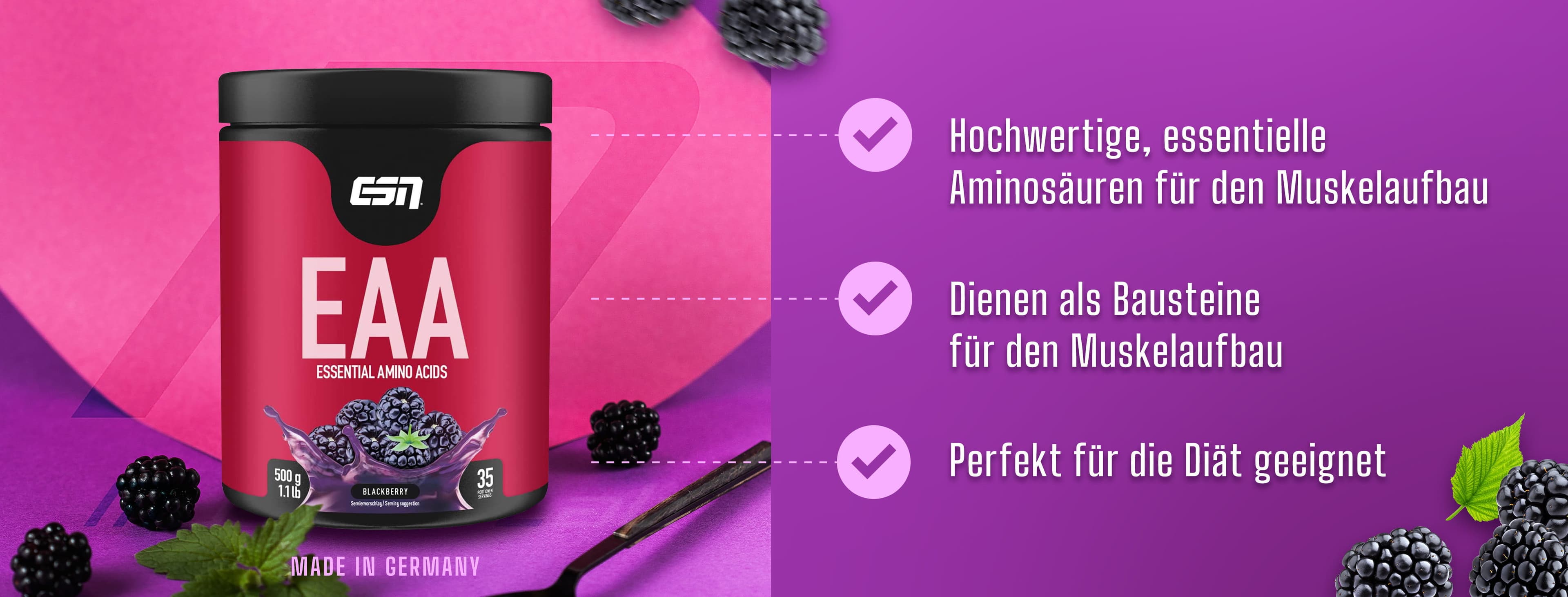 Erfahrungsbericht zum ESN EAA Pulver