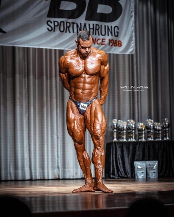 Rheinland Pfalz Meisterschaft 2022 - Muscle Lab Athlet Steven Jung Klassensieger!